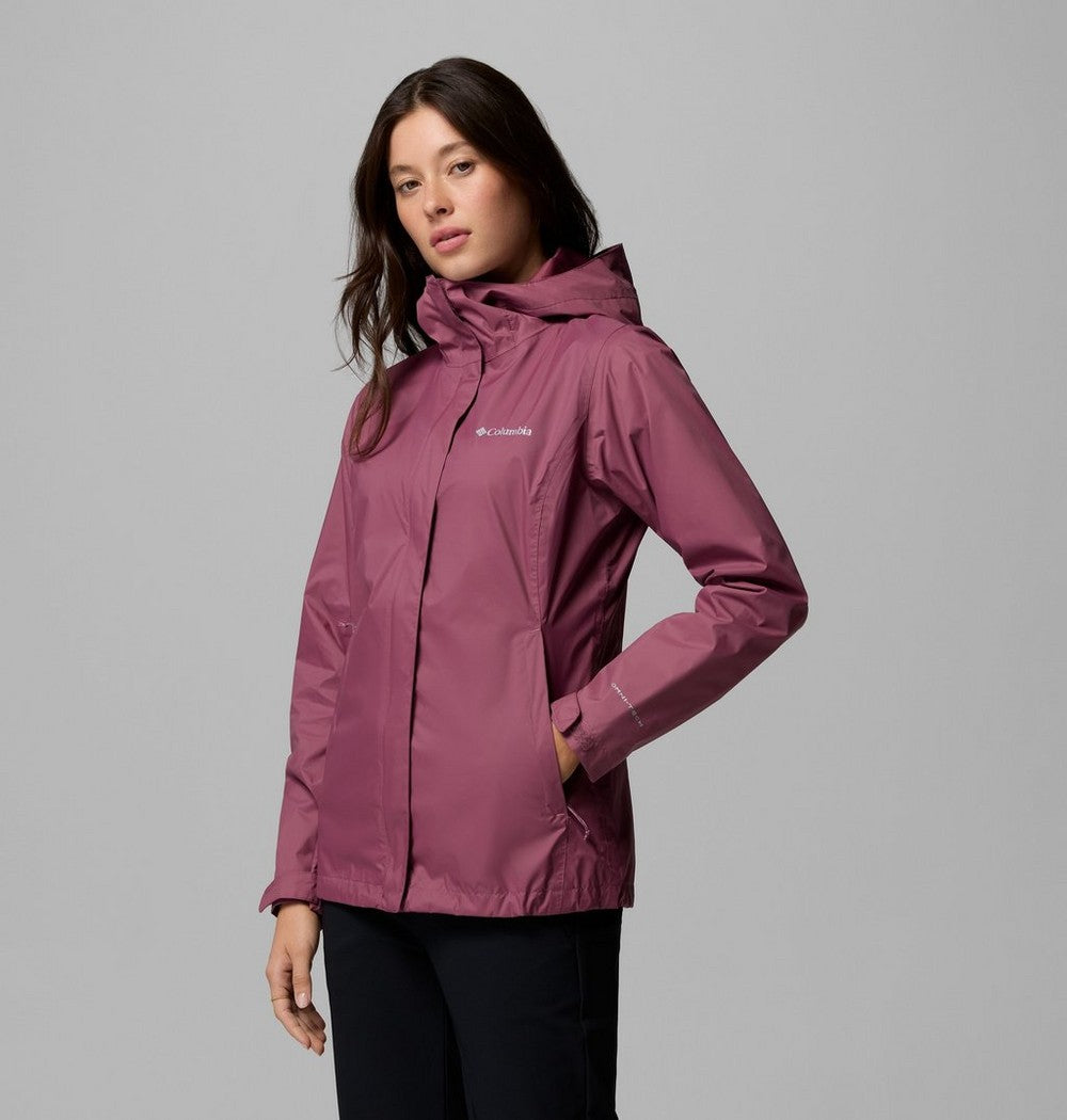 Women's Packable Rain Jacket - Fig