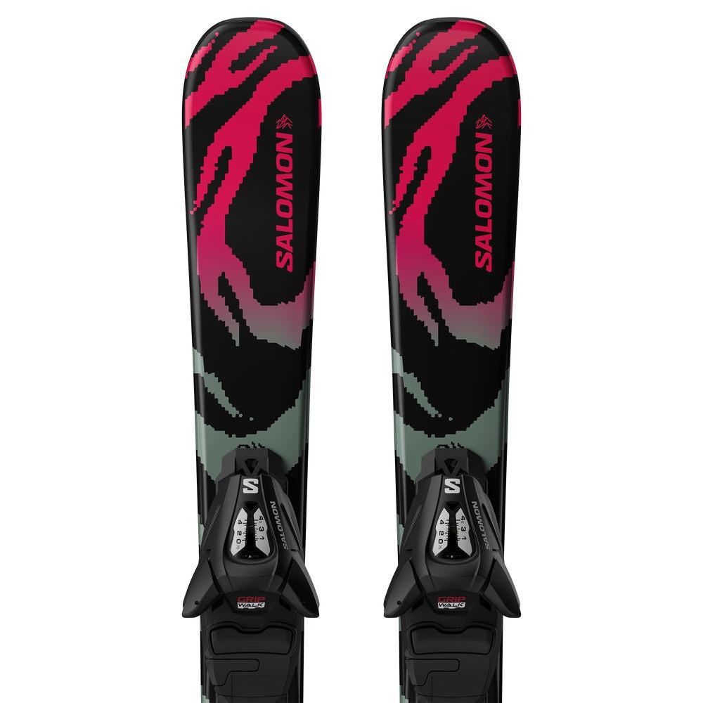Kids' All-Mountain Alpine Ski Set
