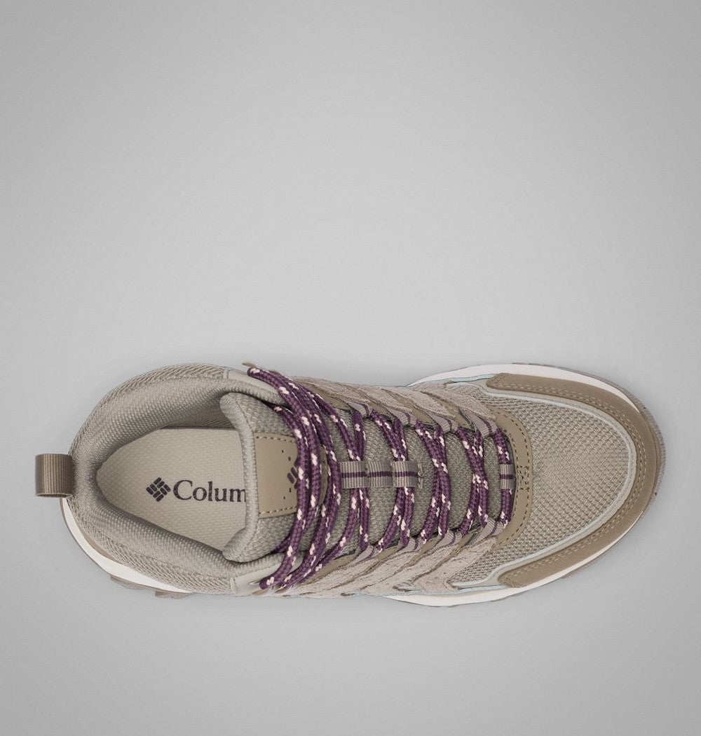 Women's Mid Waterproof Hiking Shoe - Burgundy