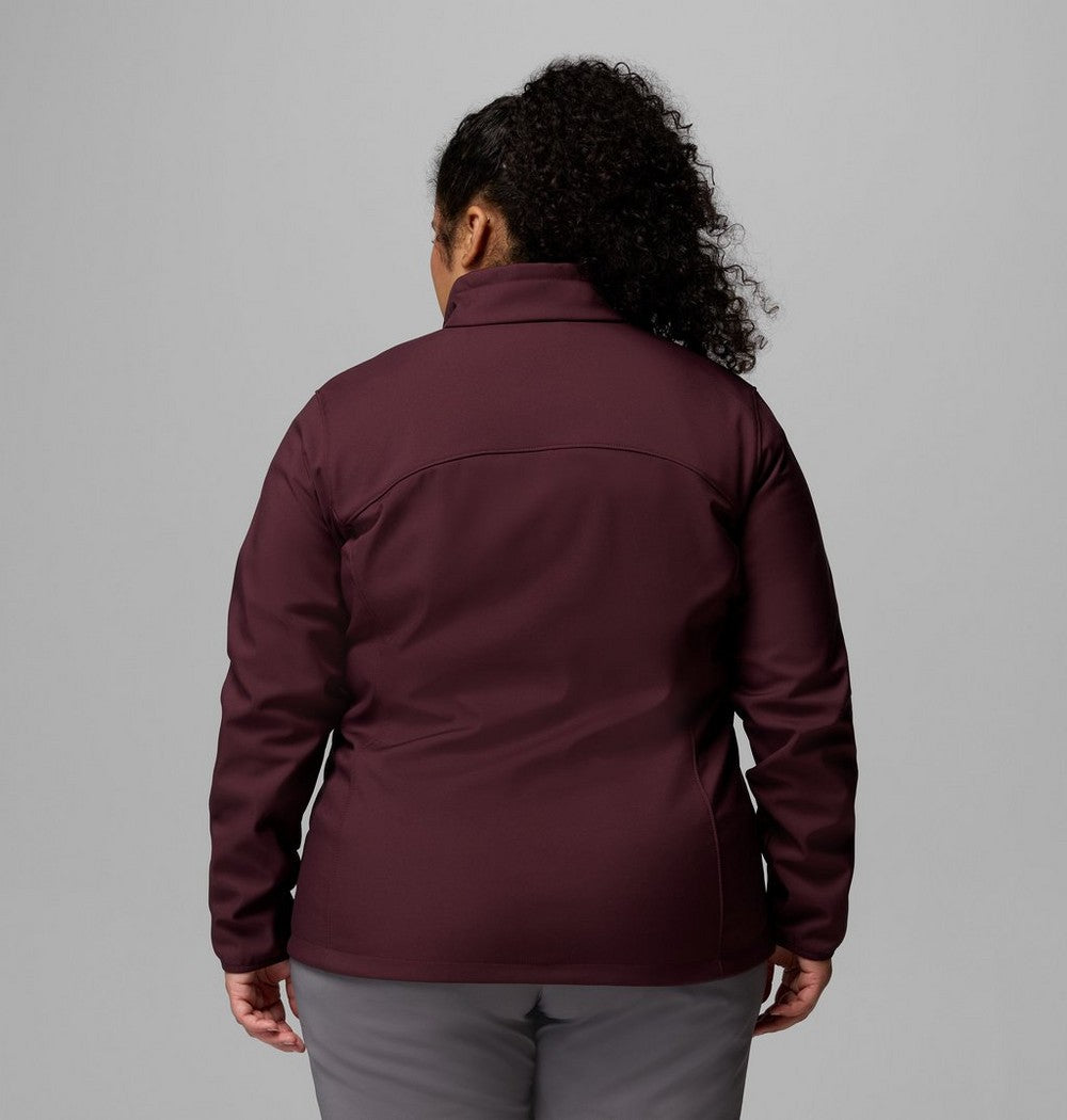 Women's Plus Size Softshell Jacket - Blue