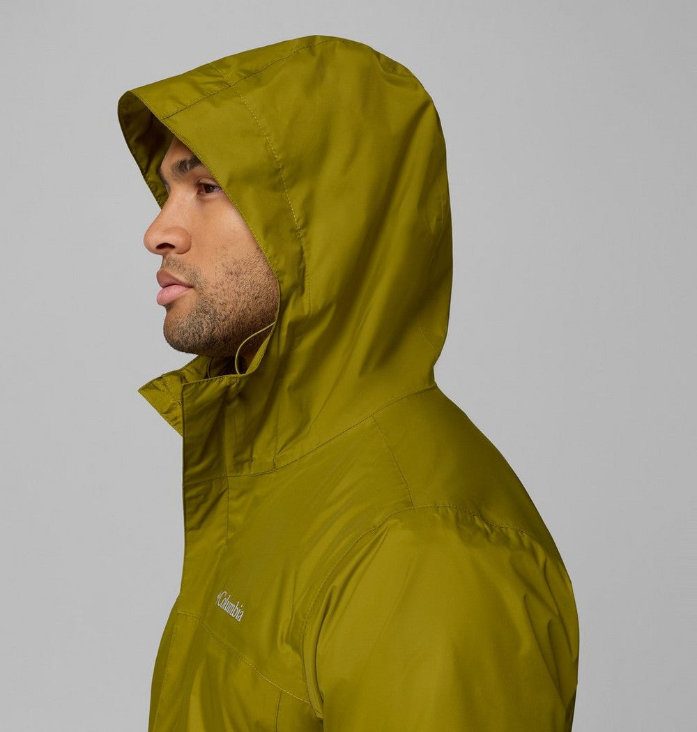 Men's Packable Rain Jacket - Blue