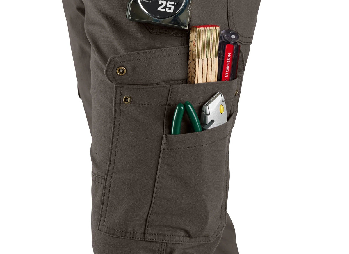 Men's Ripstop Double-Front Cargo Pants - Brown