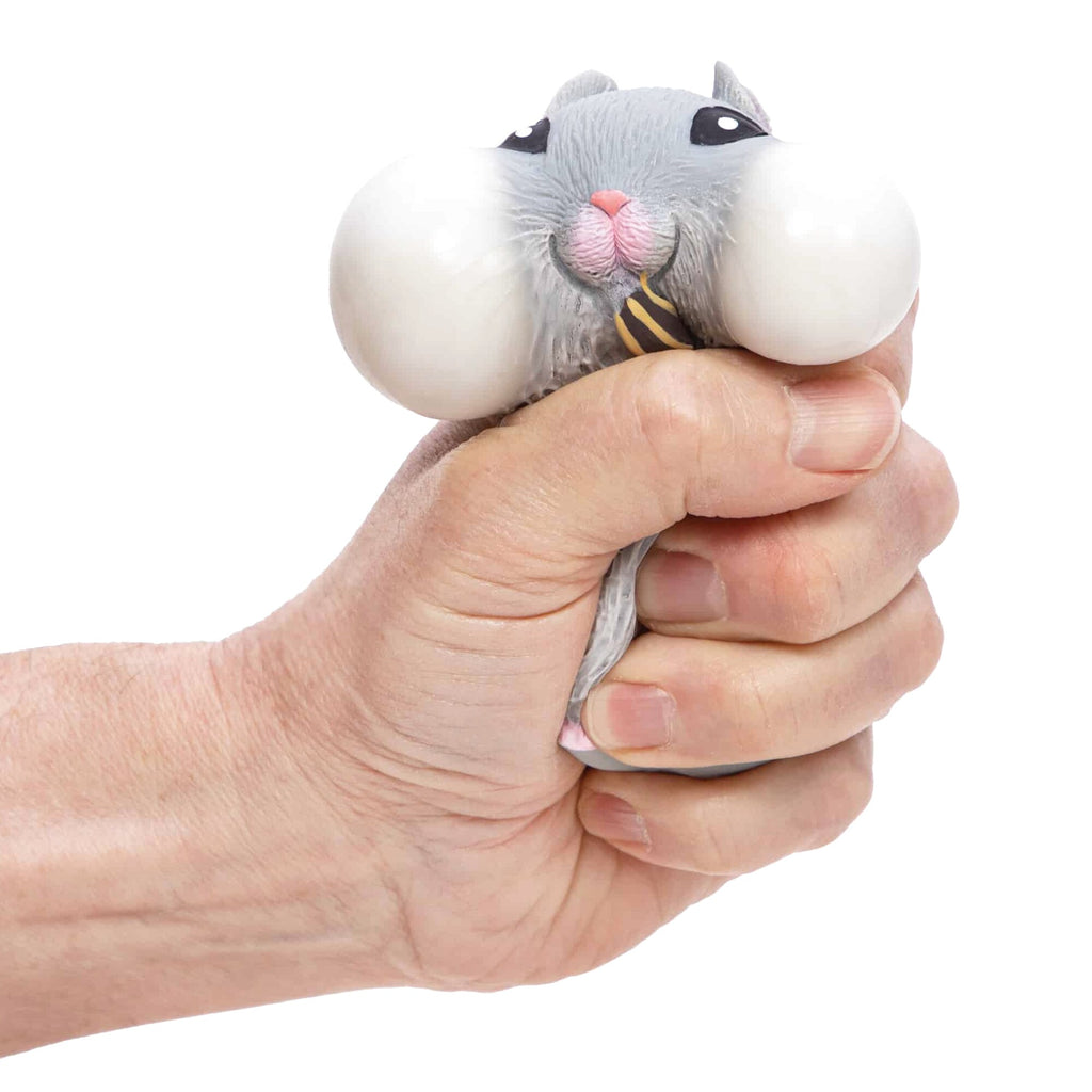 Cheek Popping Hamster Squeeze Toy
