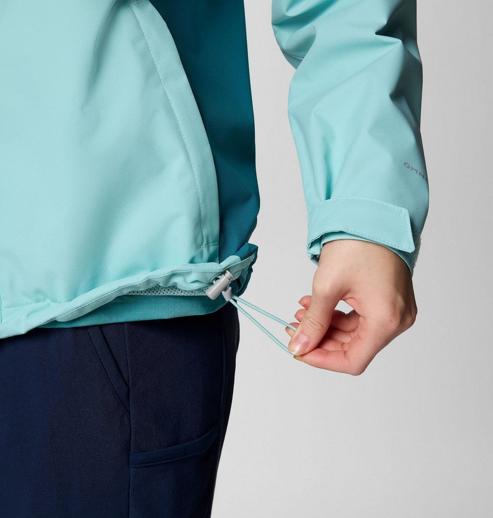Women's Waterproof Rain Jacket - Coral