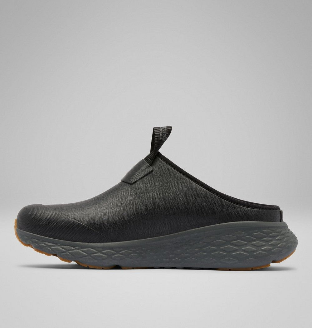 Men's Rubber Slide Deck Shoe - Black