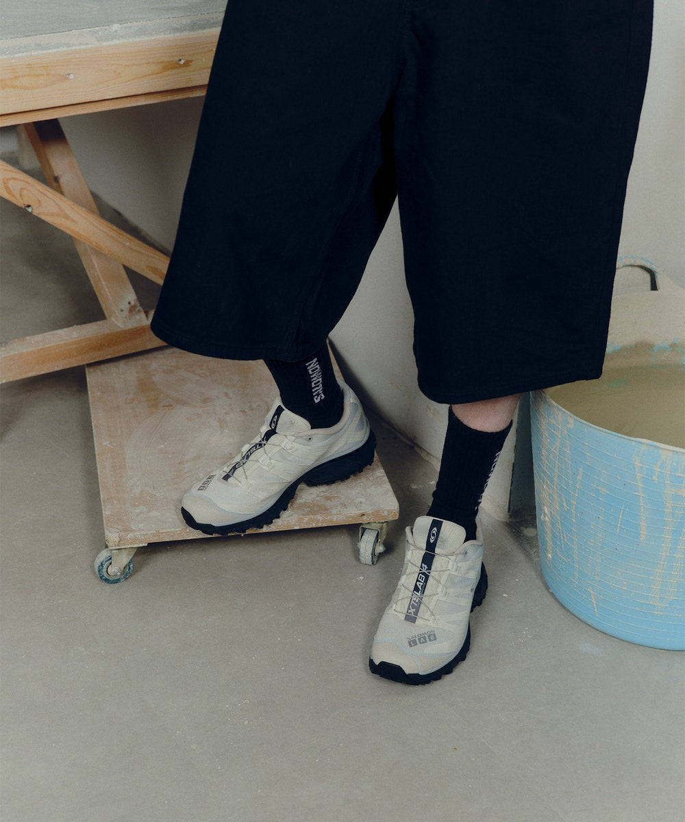 Cushioned Retro Sneakers - Black