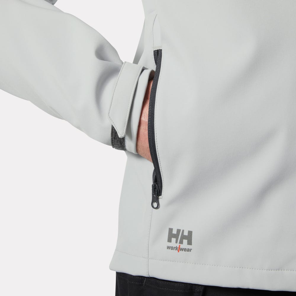 Three-Layer Softshell Work Jacket - Navy