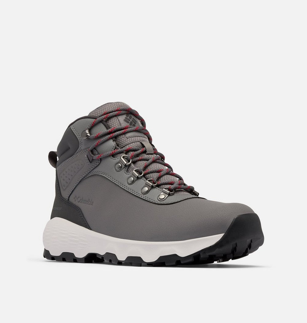 Men's Wide Waterproof Leather Hiking Boot - Black