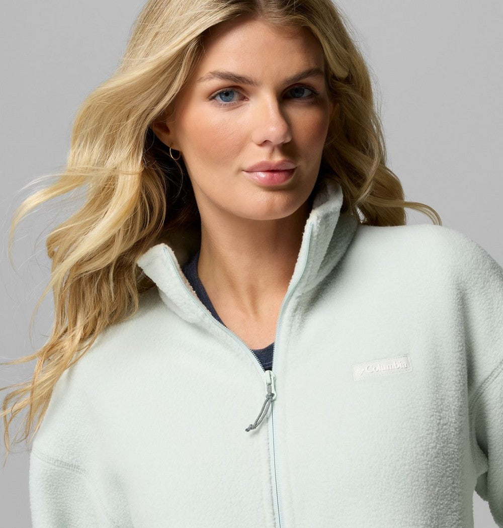 Women's Full-Zip Fleece Jacket - Tobacco