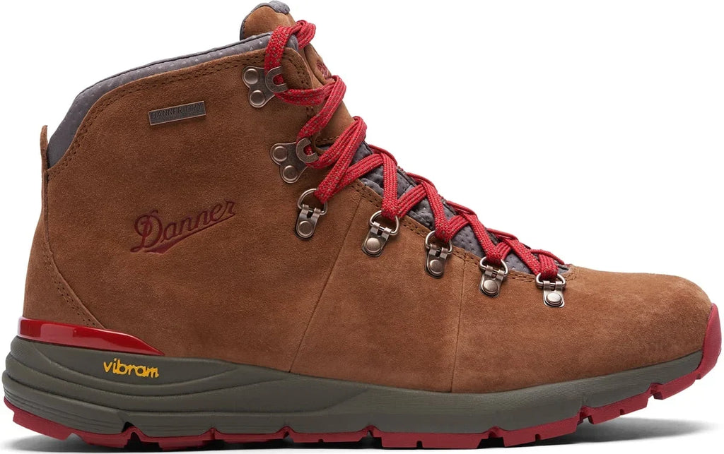 Women's Waterproof Hiking Boot - Brown Red