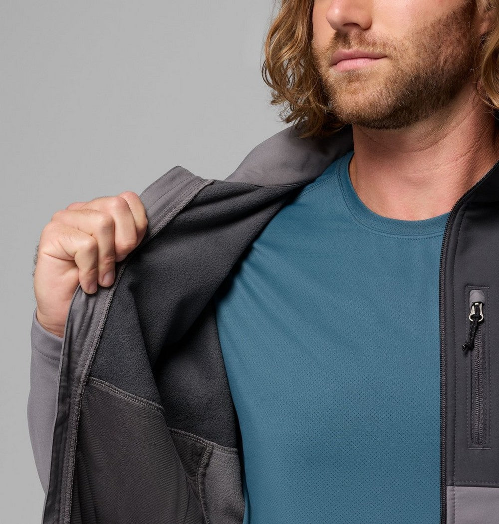 Men's Tall Softshell Jacket - Spice