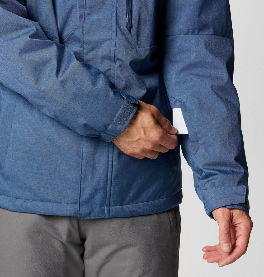 Men's Insulated Ski Jacket - Dark Blue