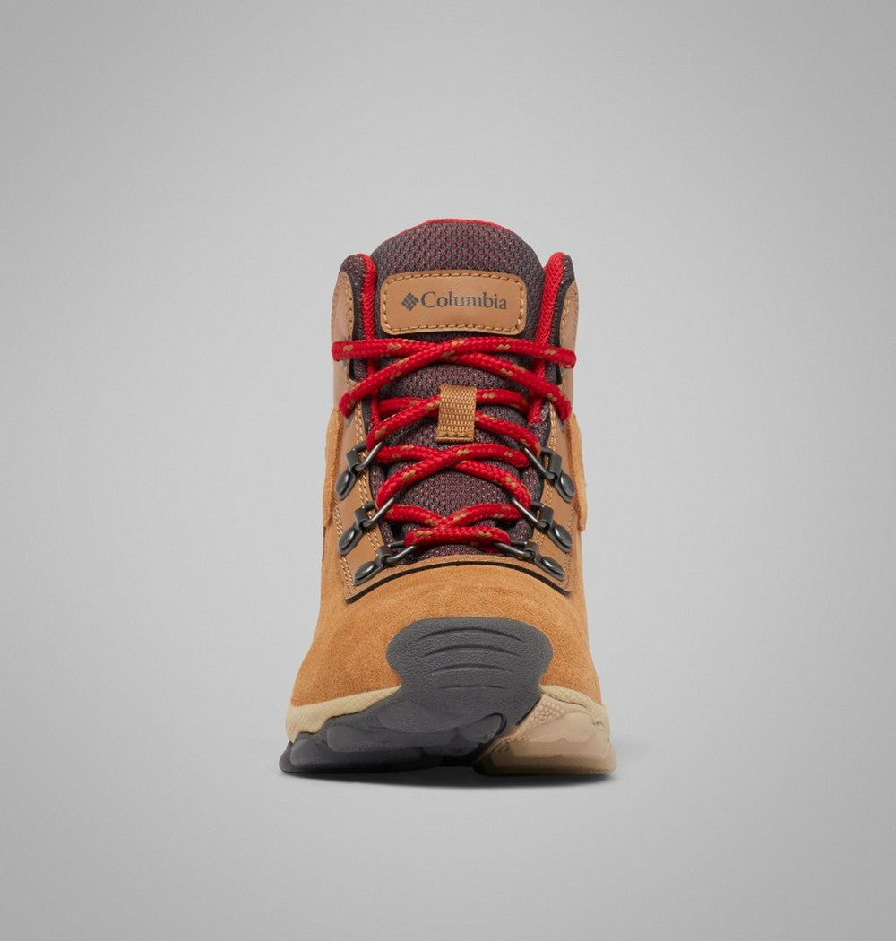 Big Kids' Suede Trail Hiking Boot - Black Red