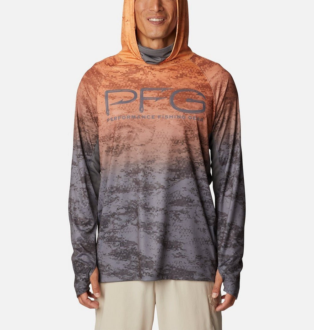 Men's Ventilated UPF 50 Sun Hoodie - Teal