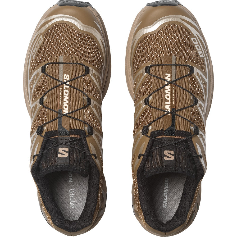 Reflective Mesh Trail Sneaker - Brown