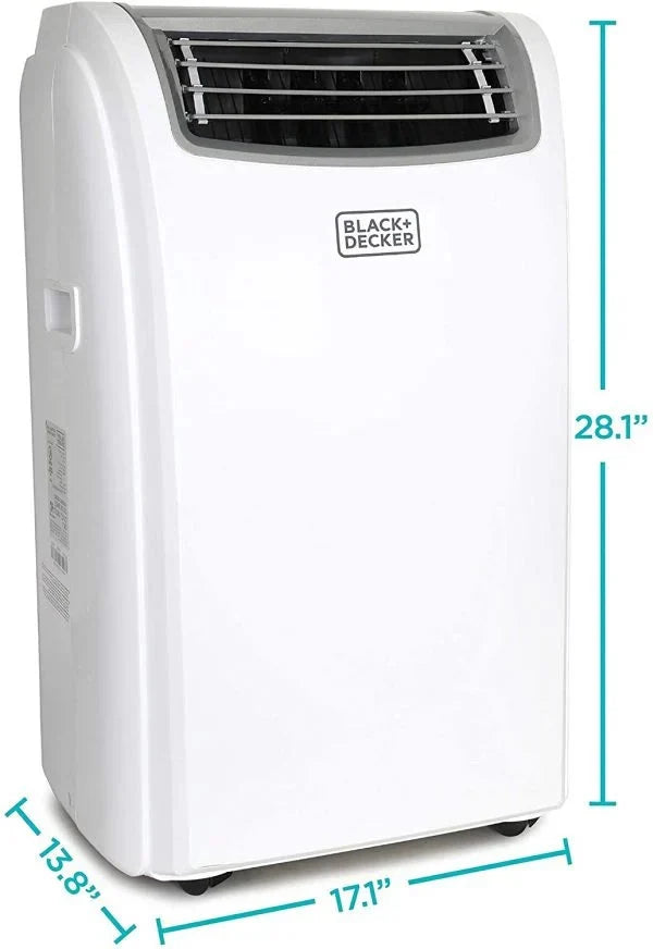 BLACK+DECKER Portable Air Conditioner With Heat And Remote Control - 14,000 BTU