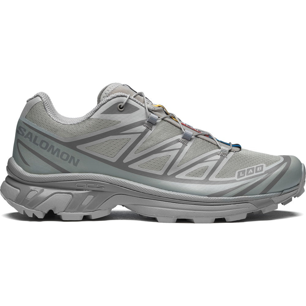 Mesh Trail-Inspired Sneakers - Gray