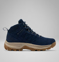 Women's Wide Waterproof Suede Hiking Shoe