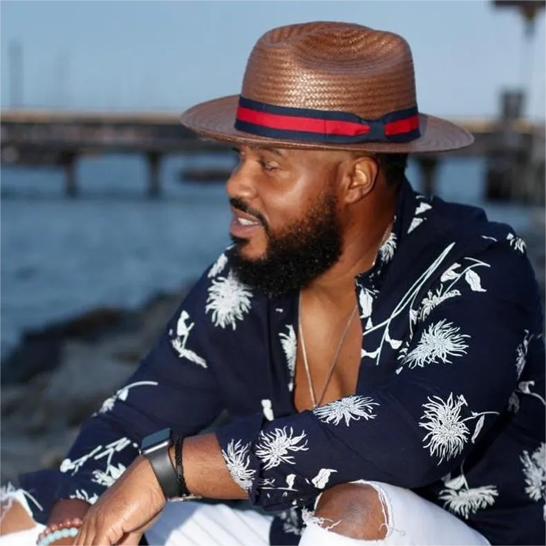 Sg Miller Ranch Fedora - Patriotic Straw