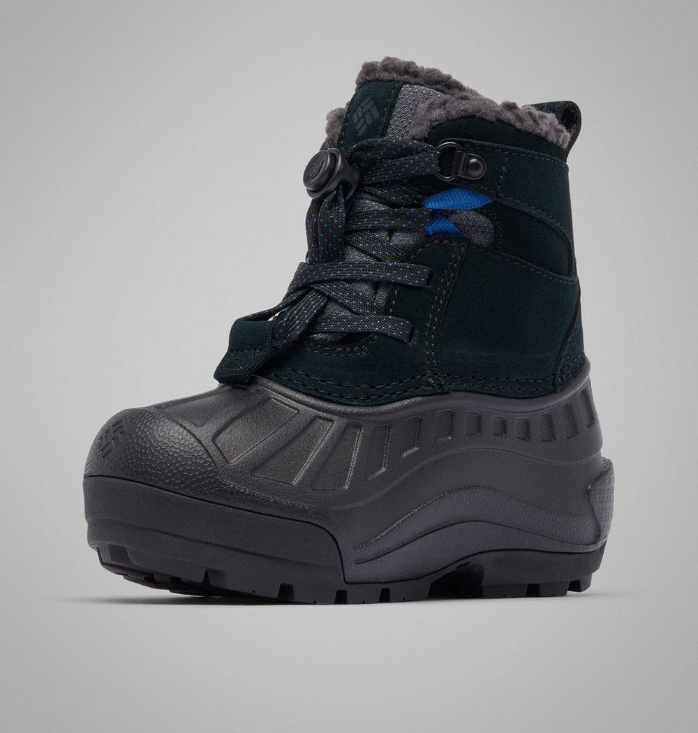 Little Kids' Waterproof Insulated Snow Boot - Black