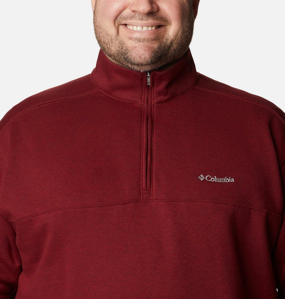 Men's Big Half-Zip Fleece Pullover - Blue