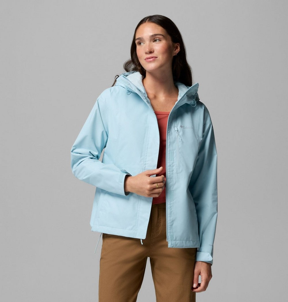 Women's Waterproof Rain Jacket - Coral