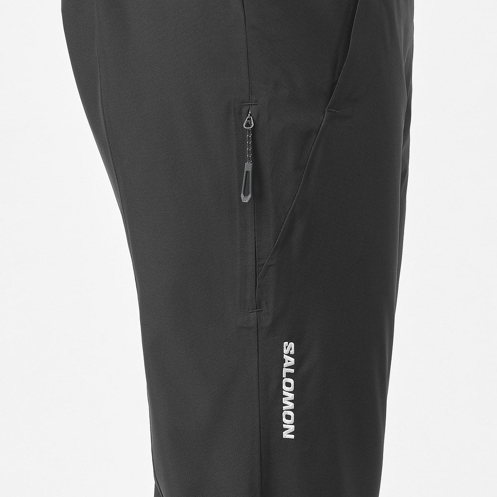 Women's Insulated Waterproof Ski Pants - Black