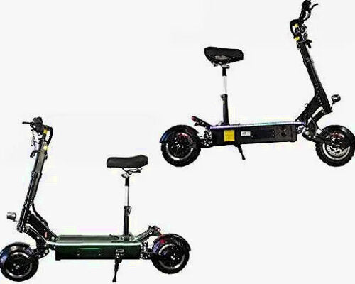 MAXX Folding Electric Scooter, 5000W Dual-Motor, 83-Mile Range, 60 MPH