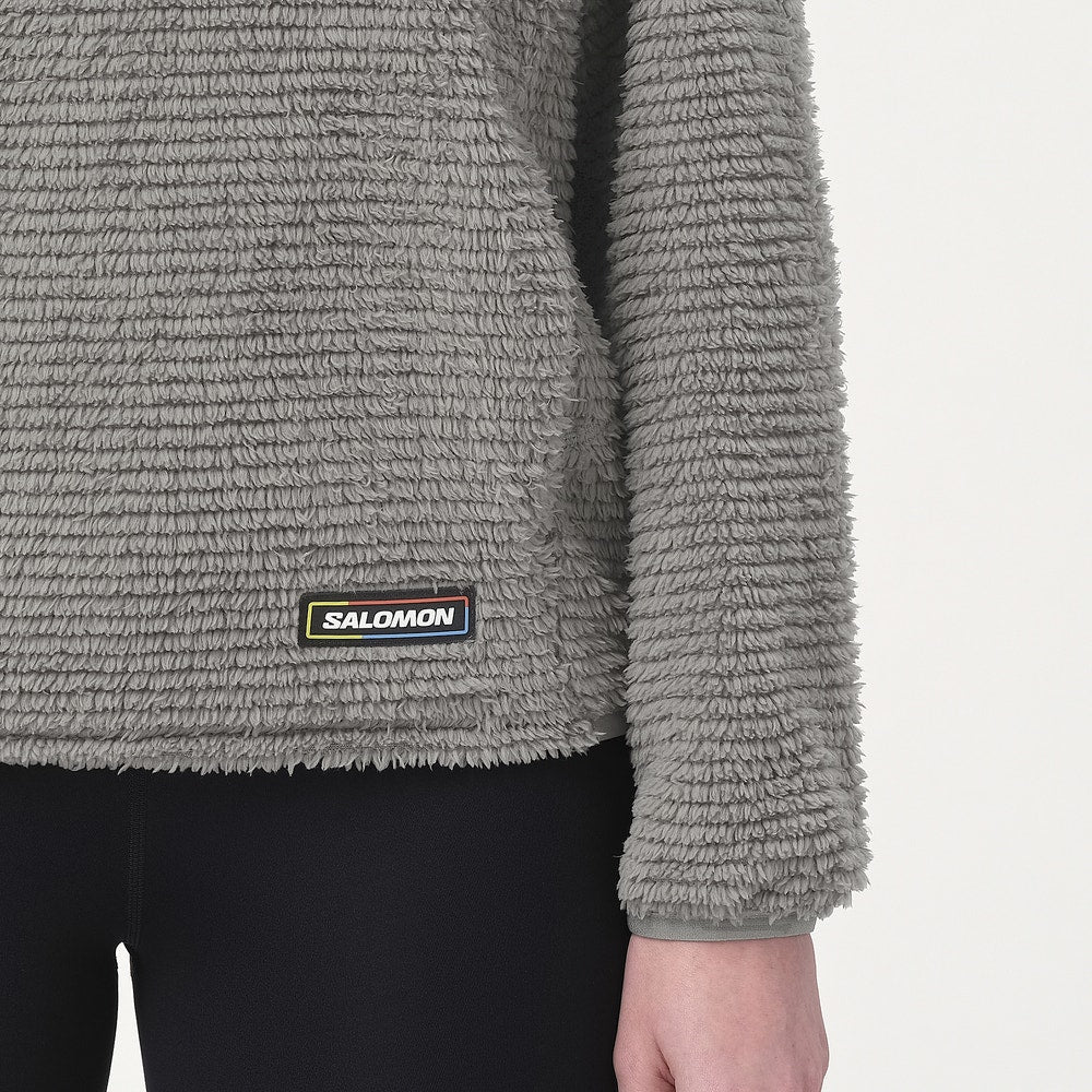 Women's Insulated Fleece Hoodie - Brown