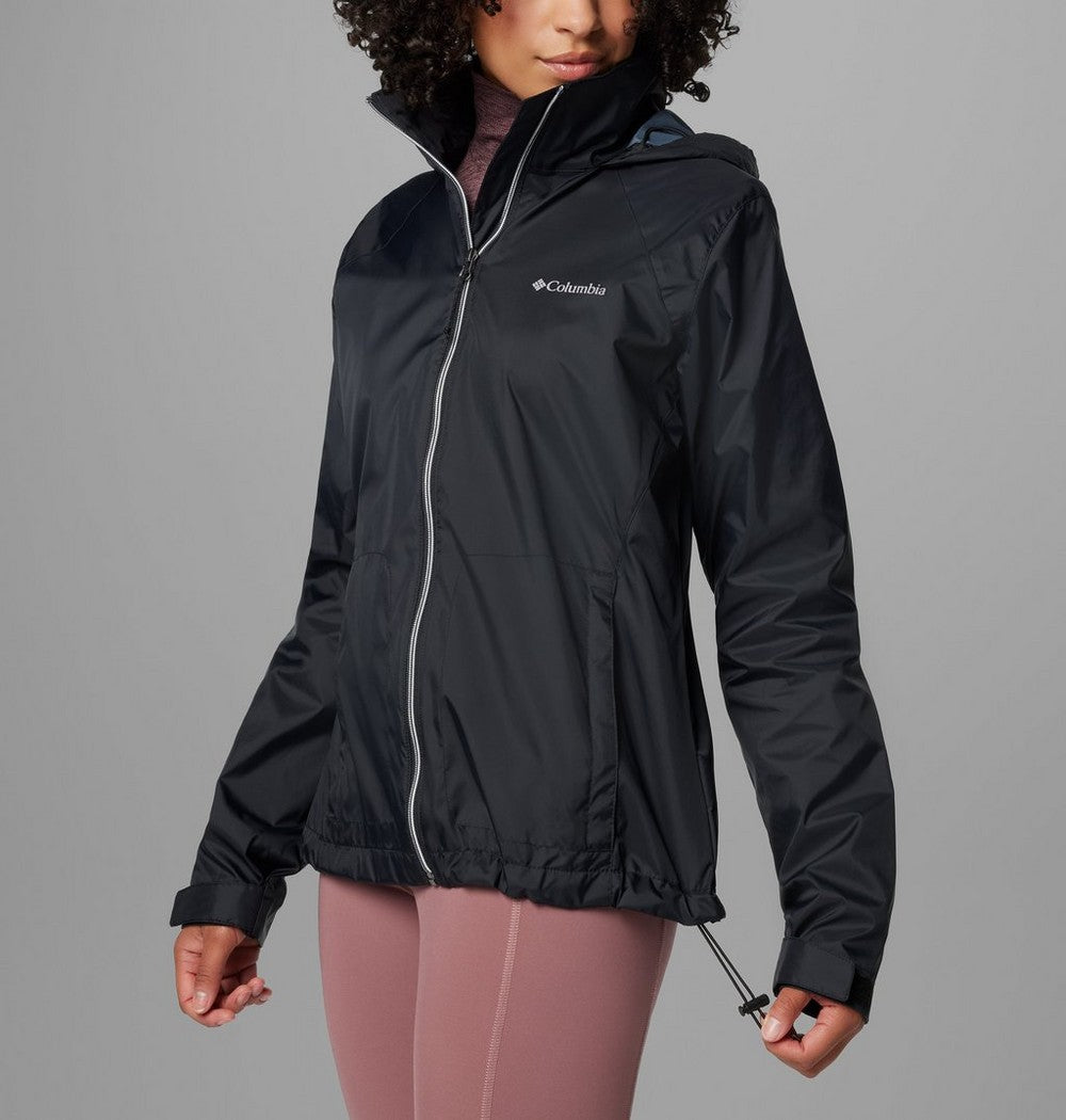 Women's Packable Water-Repellent Jacket - Blue