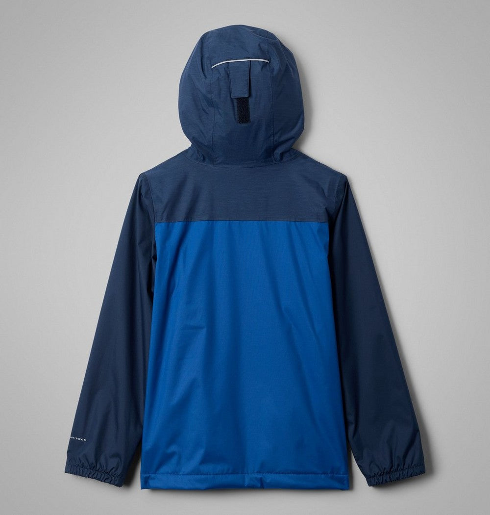 Boys' Fleece-Lined Rain Jacket - Red