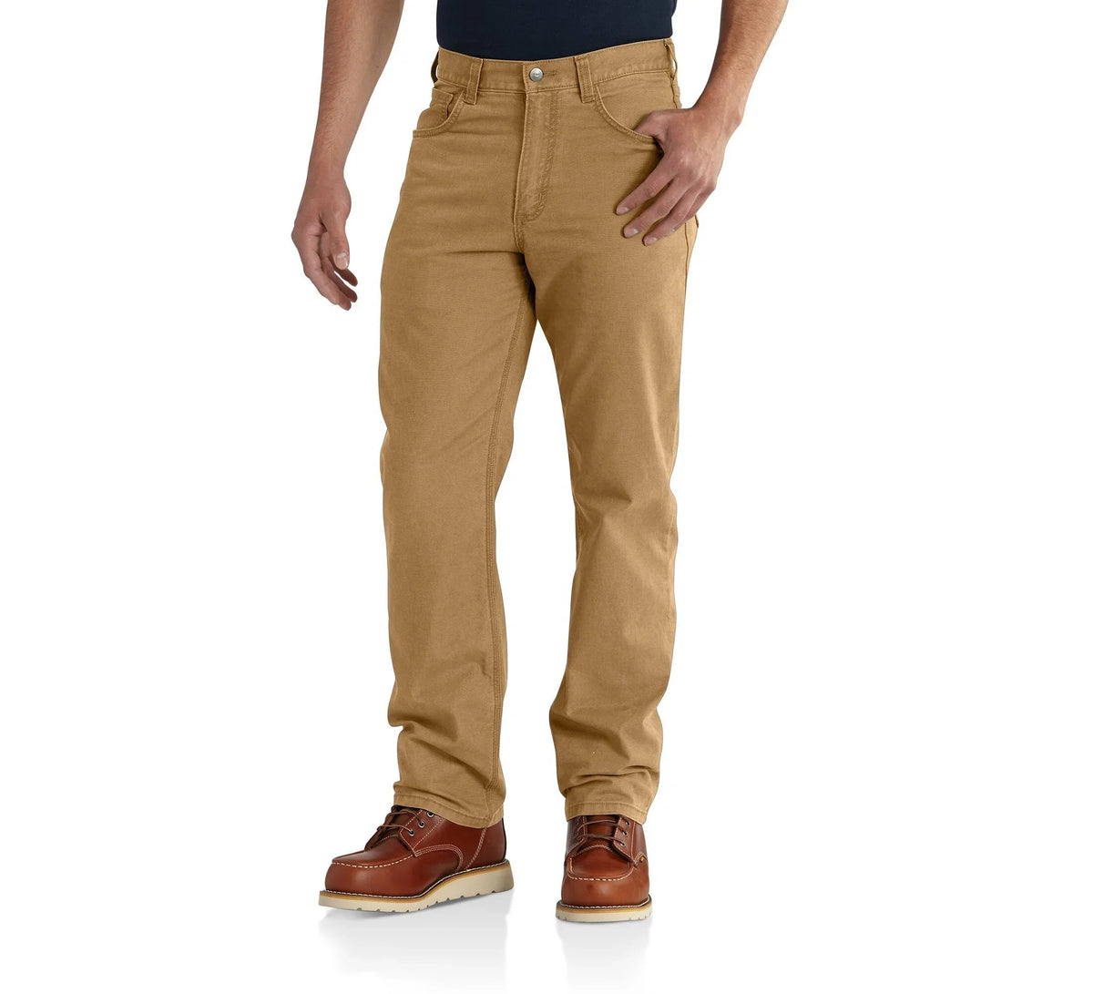 Men's Stretch Canvas Work Pants - Gravel