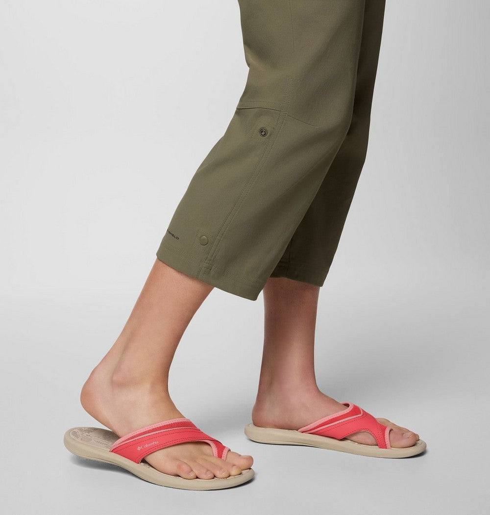 Women's UPF 50 Hiking Capris - Tan