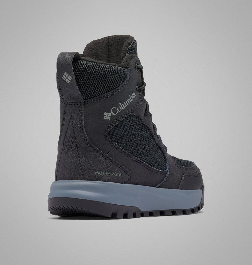 Kids' Insulated Waterproof Winter Boots - Black
