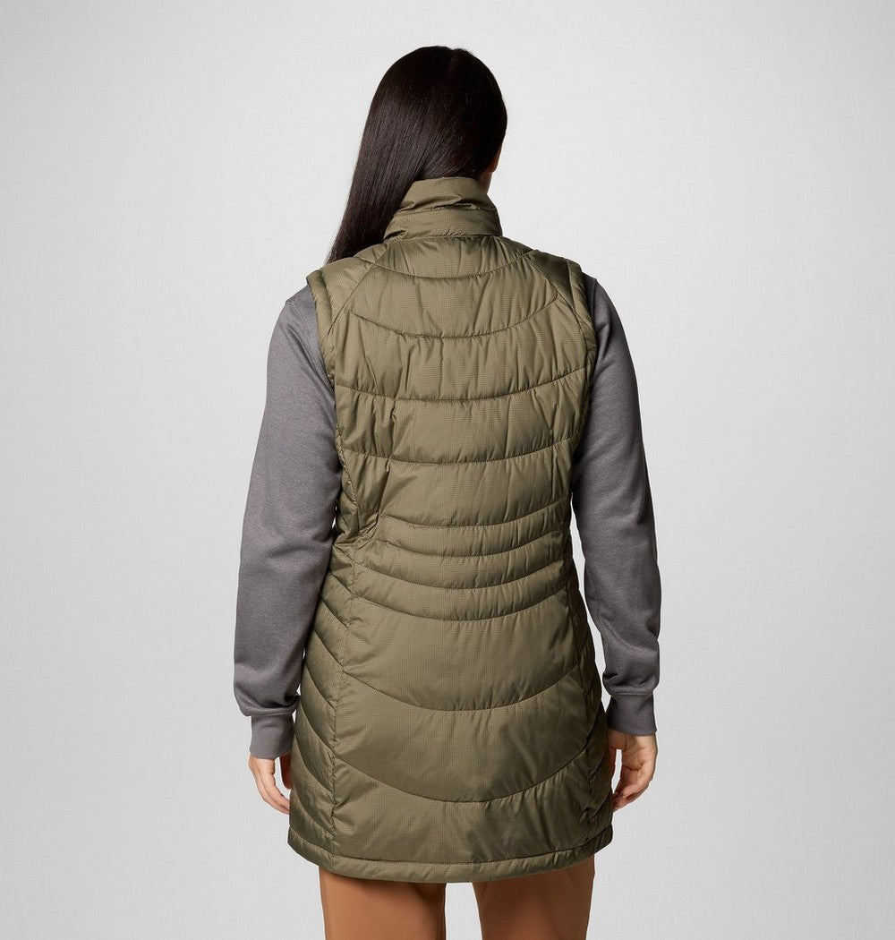 Women's Long Insulated Vest - Sage