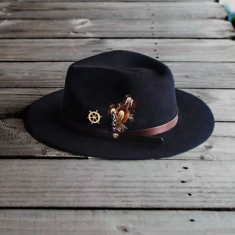 Geoffery Fedora - Black