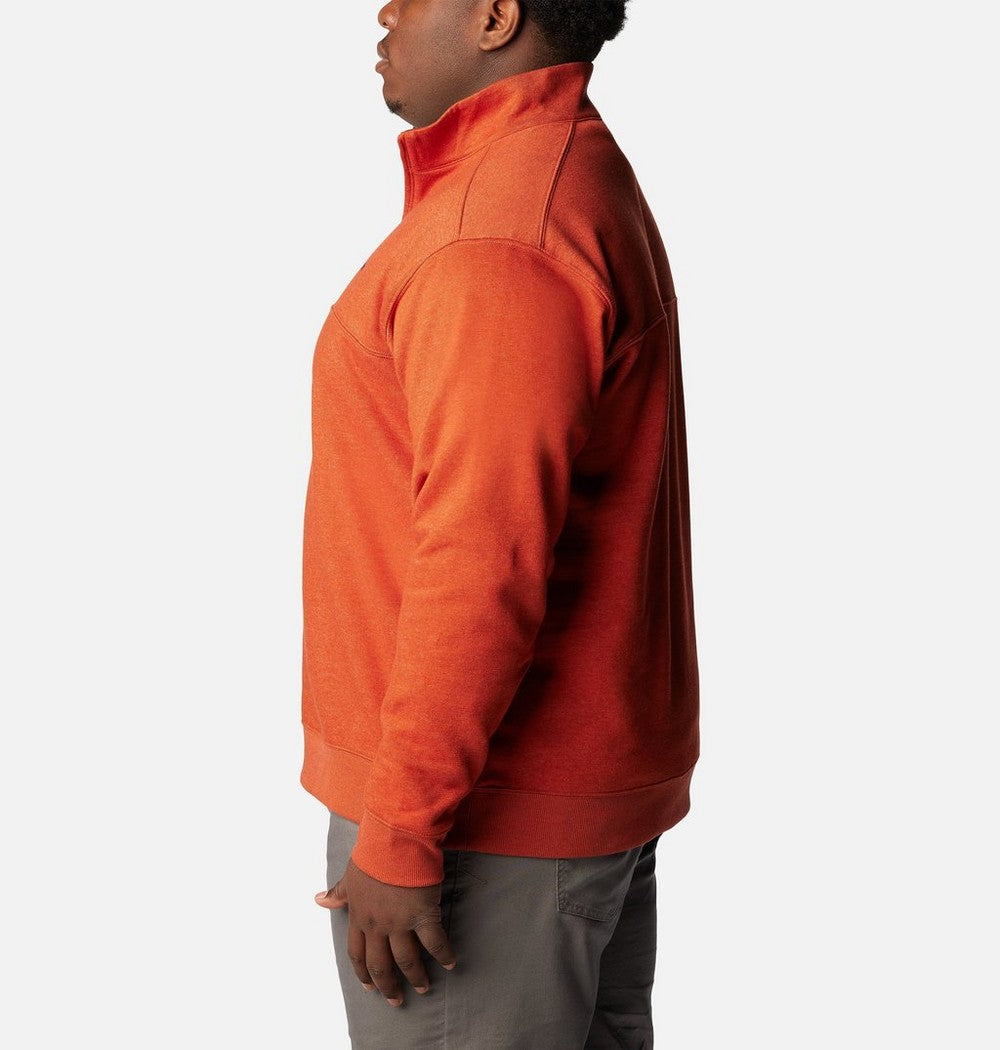 Men's Big Half-Zip Fleece Pullover - Blue