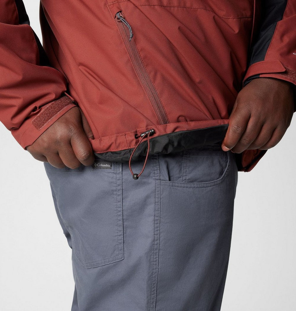 Men's Big 3-In-1 Waterproof Jacket - Green
