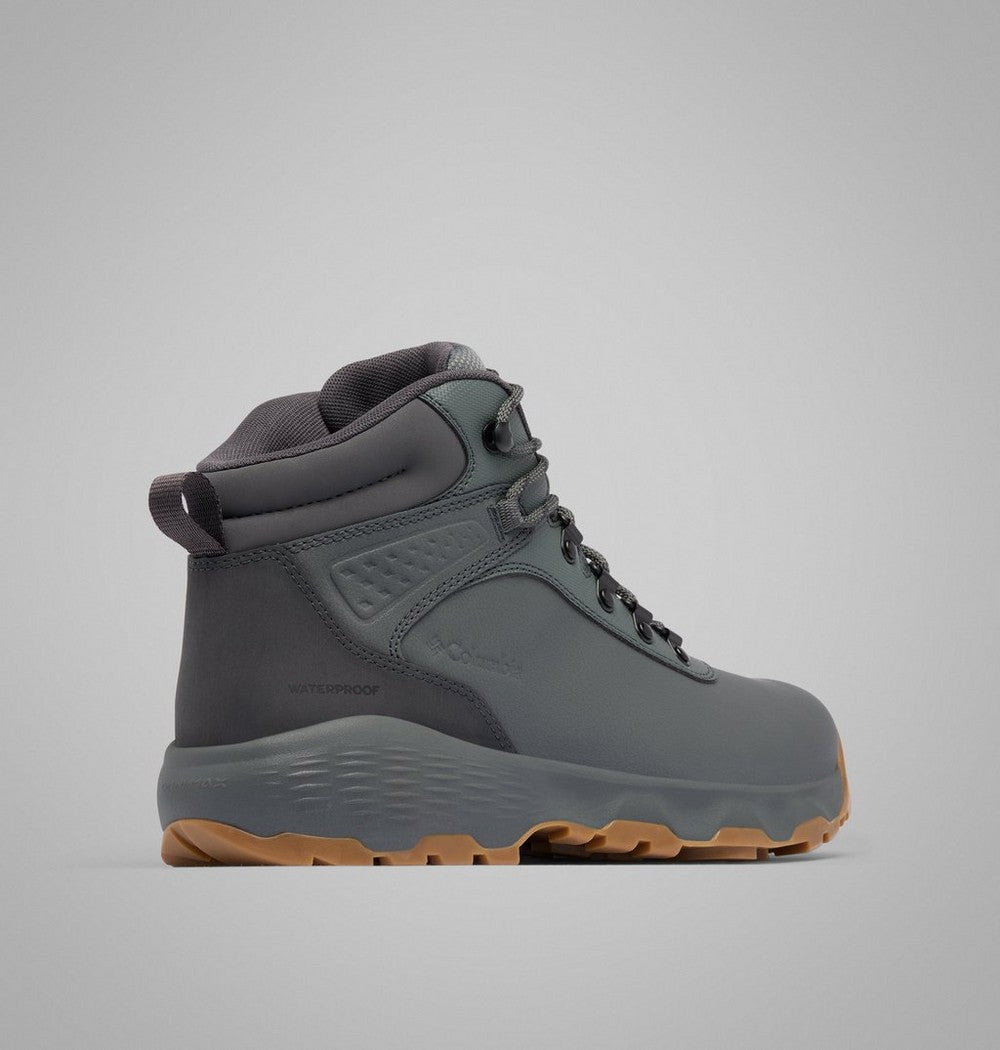 Men's Waterproof Leather Hiking Boot - Black
