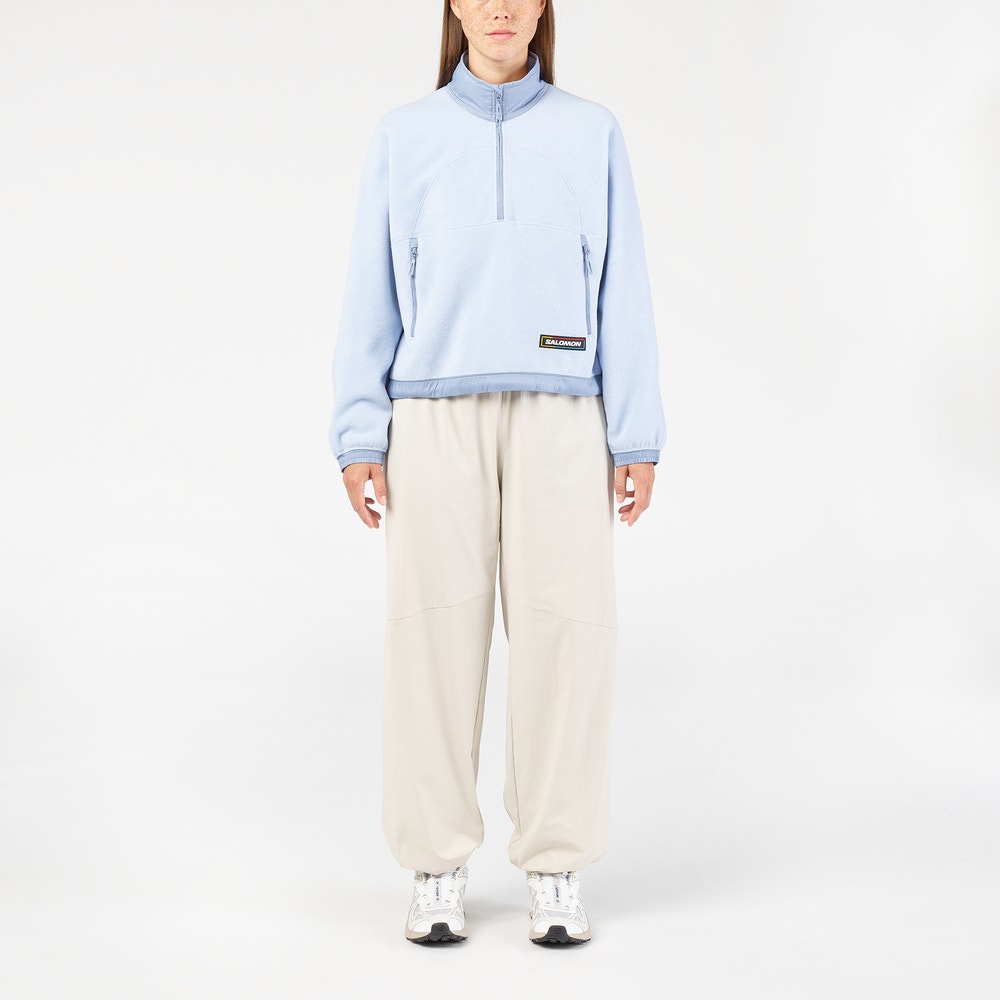 Jacquard Trail Sneaker - Light Blue