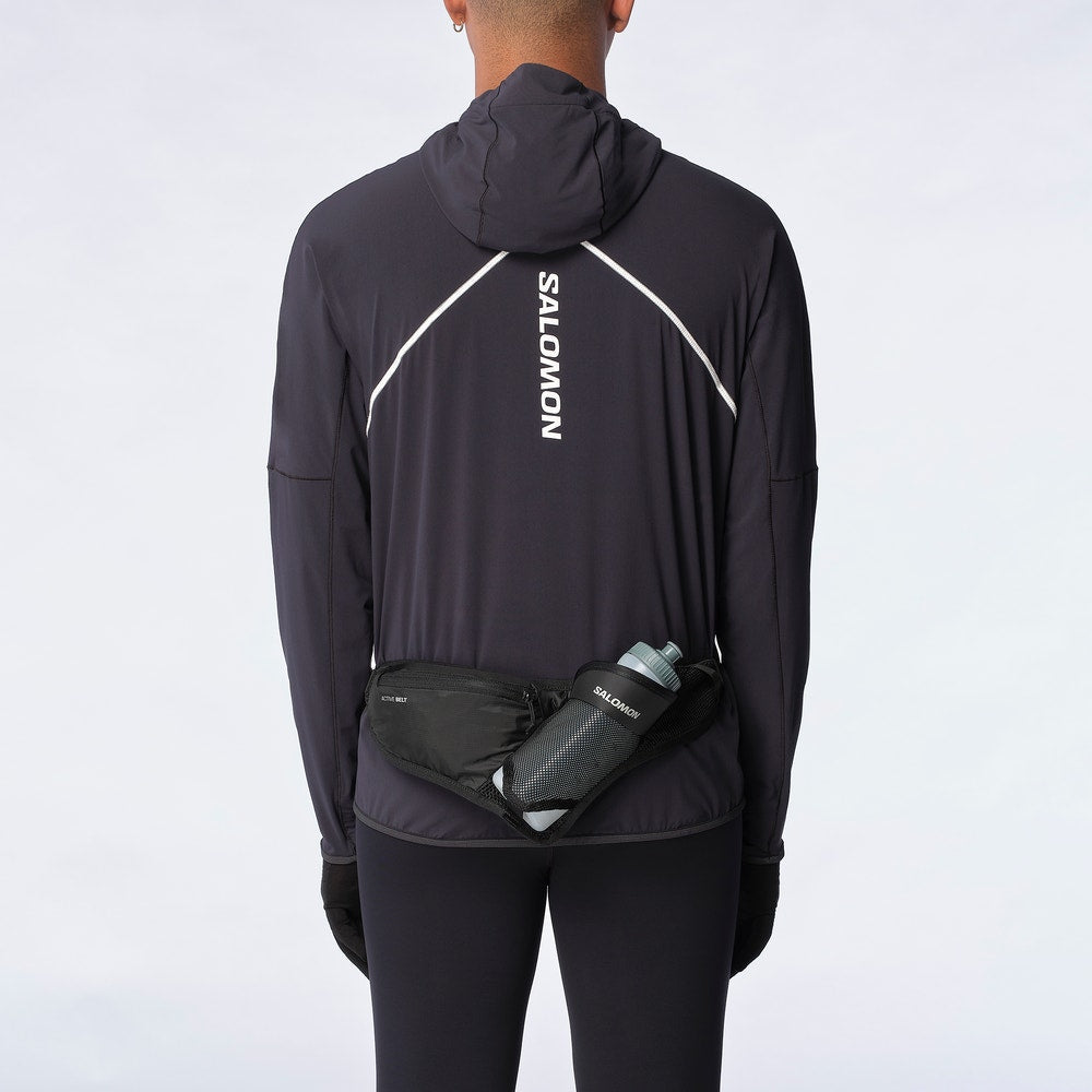 Hydration Waist Belt With Bottle - Black