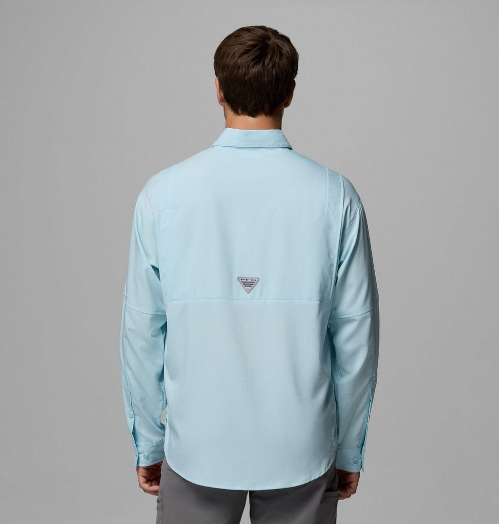 Men's Long-Sleeve Fishing Shirt - Teal