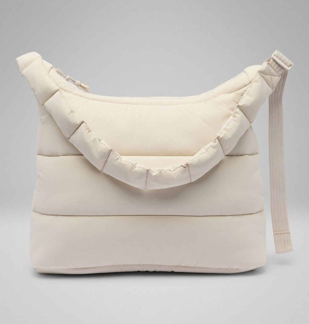 Puffy Nylon Shoulder Bag - Dark Grey
