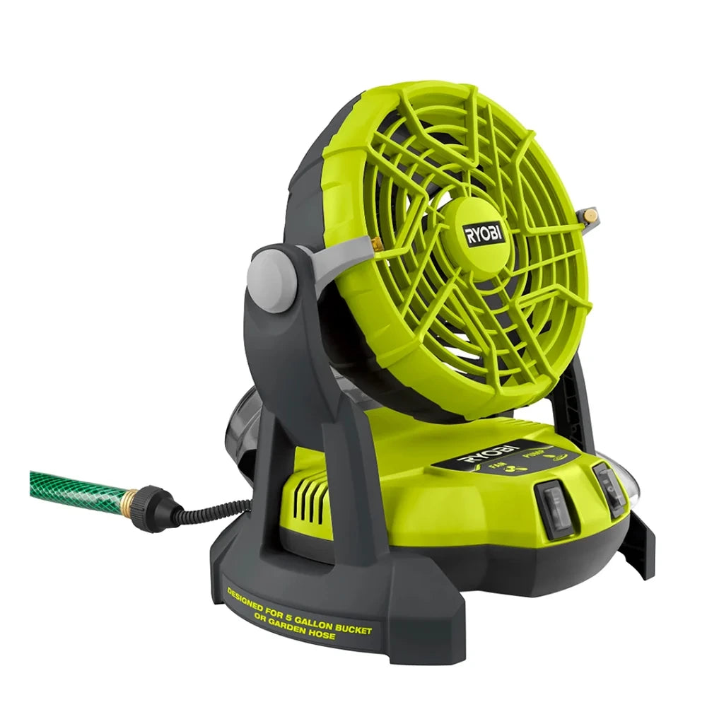 18V Bucket Top Misting Fan Kit