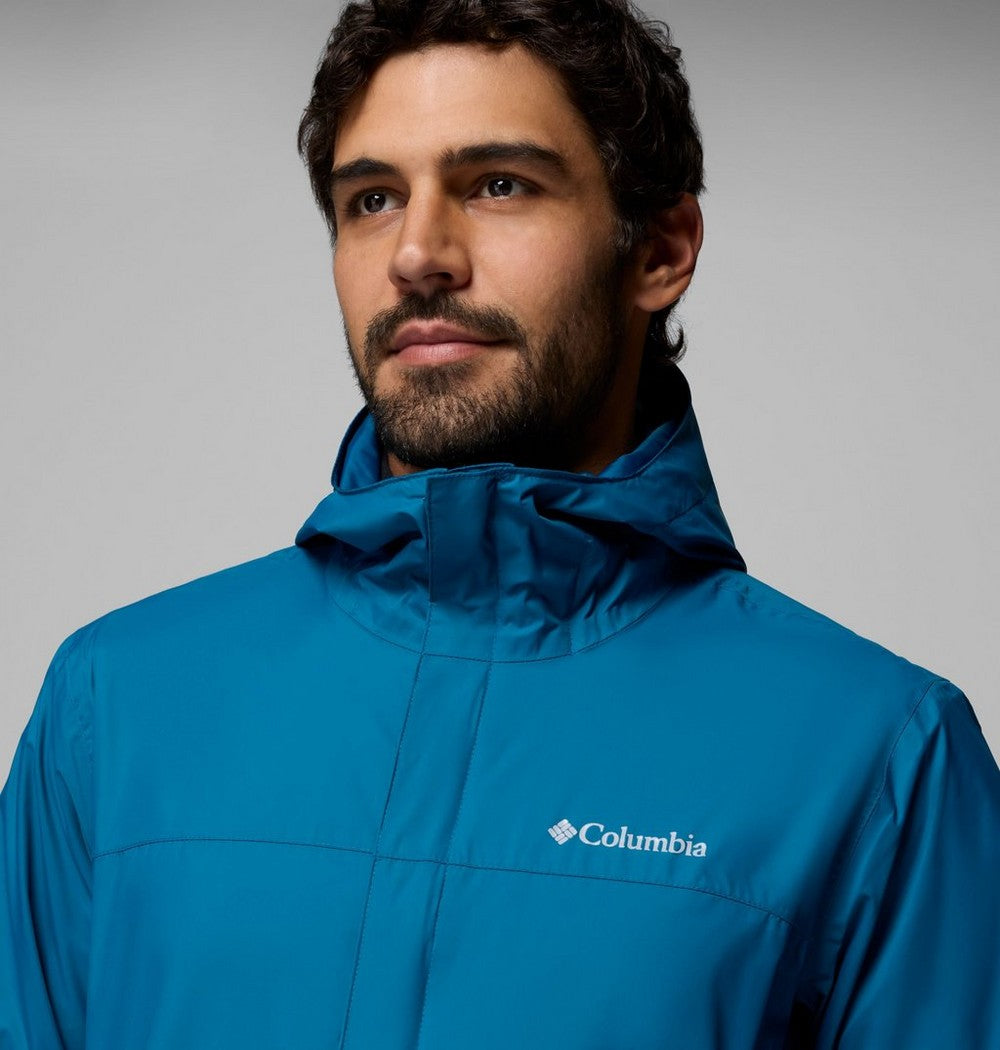 Men's Tall Waterproof Rain Jacket - Blue
