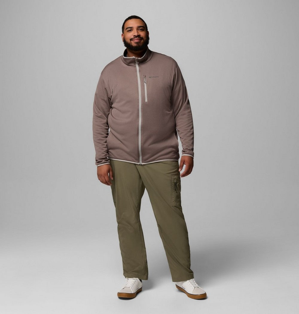 Men's Big Grid Fleece Full-Zip Jacket - Green