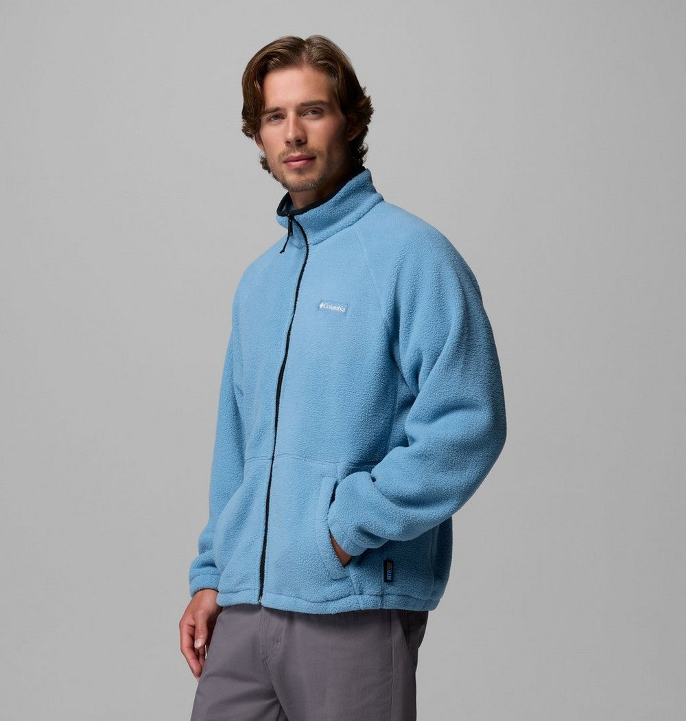Men's Full-Zip Fleece Jacket - Sage