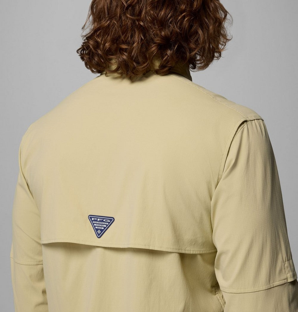 Men's UPF 50 Fishing Button-Up Shirt - Navy