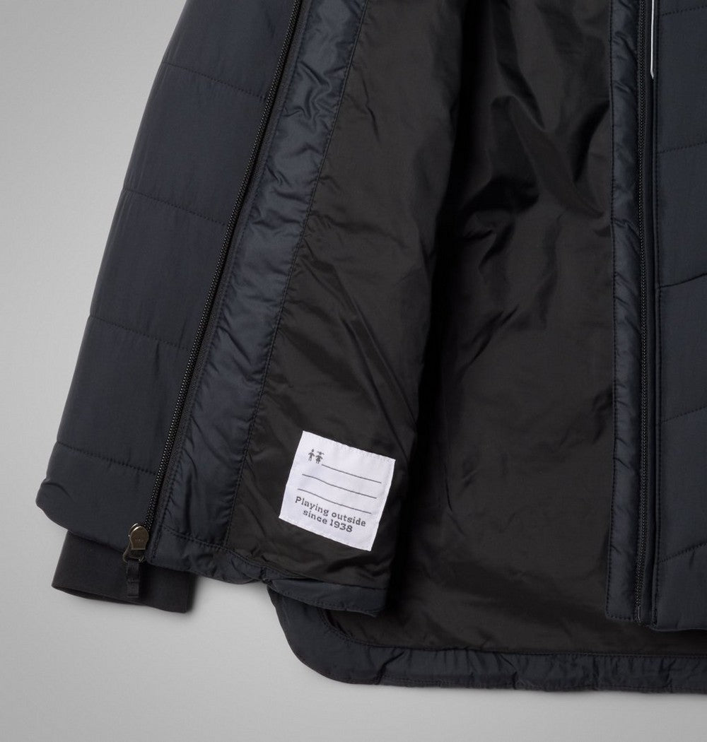 Girls' Insulated Hooded Jacket - Wine
