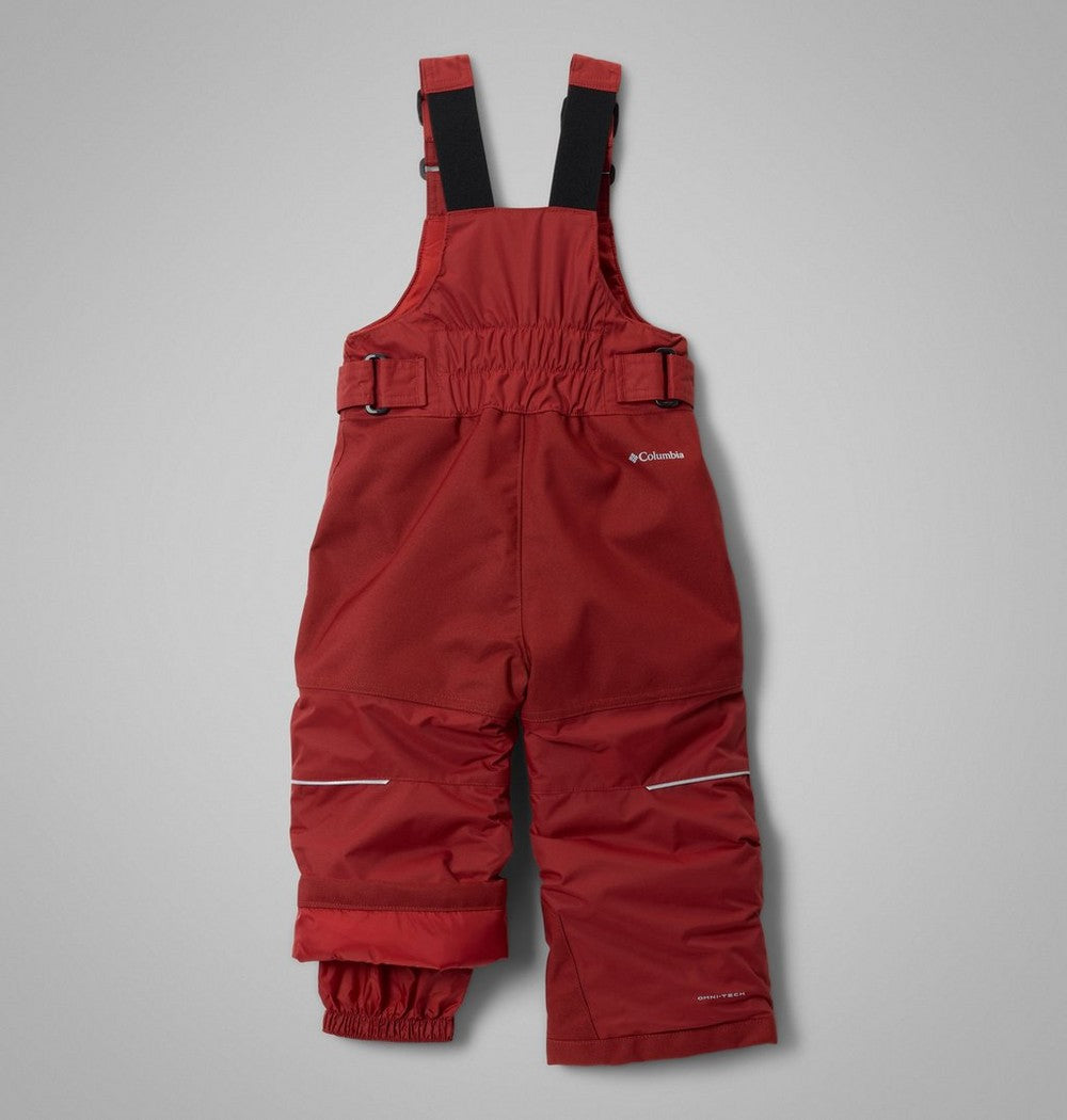 Toddler Waterproof Insulated Snow Bib - Red